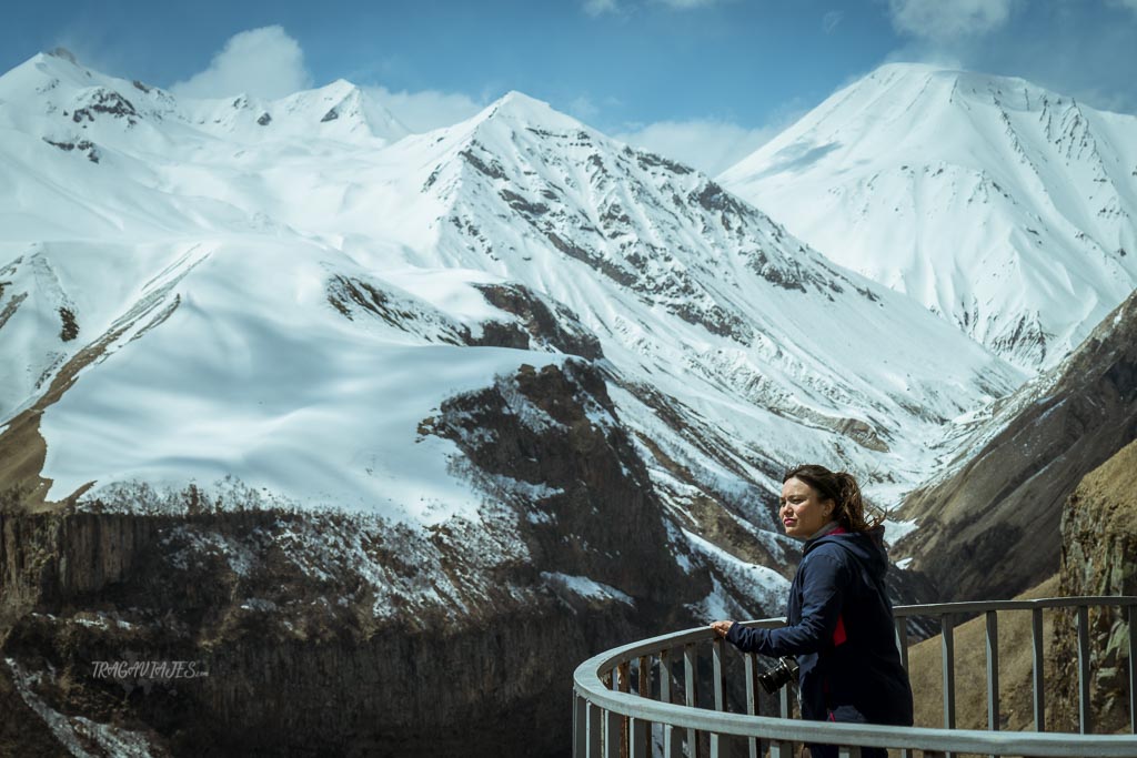 Ruta por Georgia de 10 días - Montañas del Cáucaso desde el mirador de Jvari